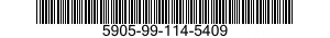 5905-99-114-5409  5905991145409 991145409