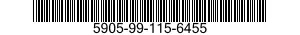 5905-99-115-6455 RESISTOR,VARIABLE 5905991156455 991156455