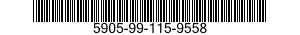 5905-99-115-9558  5905991159558 991159558