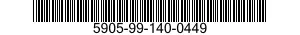 5905-99-140-0449 RESISTOR,VARIABLE,NONWIRE WOUND,PRECISION 5905991400449 991400449