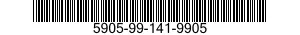 5905-99-141-9905 RESISTOR,VARIABLE,NON-WIRE WOUND 5905991419905 991419905