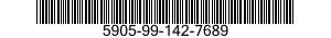 5905-99-142-7689 RESISTOR,FIXED,FILM 5905991427689 991427689