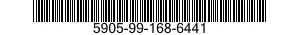 5905-99-168-6441 RESISTOR,FIXED,FILM 5905991686441 991686441