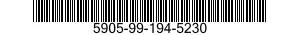 5905-99-194-5230  5905991945230 991945230