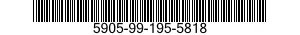 5905-99-195-5818  5905991955818 991955818