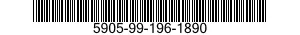5905-99-196-1890  5905991961890 991961890