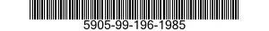 5905-99-196-1985  5905991961985 991961985