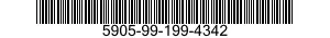 5905-99-199-4342 RESISTOR 5905991994342 991994342