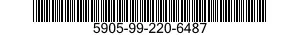 5905-99-220-6487  5905992206487 992206487
