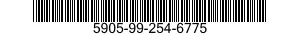 5905-99-254-6775 RESISTOR,VARIABLE 5905992546775 992546775