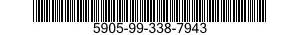 5905-99-338-7943 RESISTOR,CHIP,FIXED,FILM 5905993387943 993387943