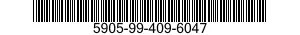 5905-99-409-6047 RESISTOR 5905994096047 994096047