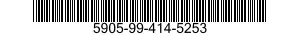 5905-99-414-5253 RESISTOR,VARIABLE,NONWIRE WOUND,NONPRECISION 5905994145253 994145253