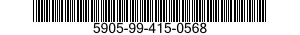5905-99-415-0568  5905994150568 994150568