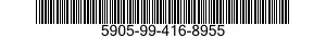 5905-99-416-8955 RESISTOR ASSEMBLY 5905994168955 994168955