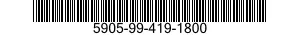 5905-99-419-1800  5905994191800 994191800