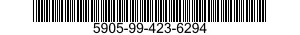 5905-99-423-6294 RESISTOR,VARIABLE 5905994236294 994236294