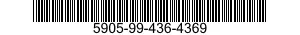 5905-99-436-4369 RESISTOR,VARIABLE 5905994364369 994364369