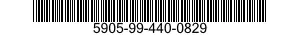 5905-99-440-0829 RESISTOR,VARIABLE,WIRE WOUND,NONPRECISION 5905994400829 994400829