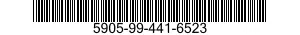 5905-99-441-6523 RESISTOR,FIXED,FILM 5905994416523 994416523