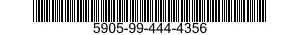 5905-99-444-4356  5905994444356 994444356