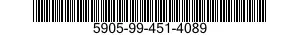 5905-99-451-4089 RESISTOR,VARIABLE,NONWIRE WOUND,NONPRECISION 5905994514089 994514089