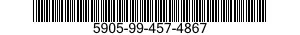 5905-99-457-4867 RESISTANCE ELEMENT 5905994574867 994574867