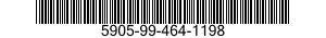 5905-99-464-1198 RESISTOR,FIXED,FILM 5905994641198 994641198