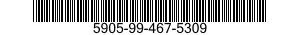 5905-99-467-5309 RESISTOR SUBASSEMBLY 5905994675309 994675309