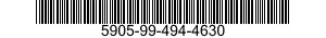 5905-99-494-4630 RESISTOR,VARIABLE,WIRE WOUND,NONPRECISION 5905994944630 994944630