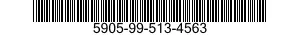 5905-99-513-4563 RESISTOR,FIXED,COMPOSITION 5905995134563 995134563