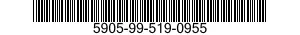 5905-99-519-0955 RESISTOR,VARIABLE 5905995190955 995190955