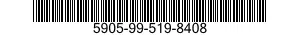 5905-99-519-8408 RESISTOR,FIXED,WIRE 5905995198408 995198408