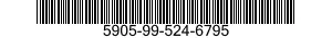 5905-99-524-6795 RESISTOR,FIXED,WIRE WOUND 5905995246795 995246795