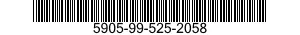 5905-99-525-2058 RESISTOR,VARIABLE,NONWIRE WOUND,NONPRECISION 5905995252058 995252058