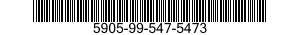 5905-99-547-5473 RESISTOR 5905995475473 995475473