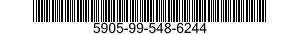 5905-99-548-6244 RESISTOR,ADJUSTABLE 5905995486244 995486244