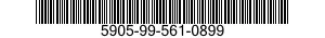 5905-99-561-0899  5905995610899 995610899
