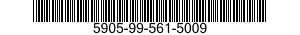 5905-99-561-5009 RESISTOR,FIXED,WIRE WOUND 5905995615009 995615009