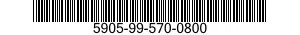 5905-99-570-0800  5905995700800 995700800