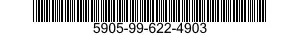 5905-99-622-4903 RESISTOR,FIXED,FILM 5905996224903 996224903