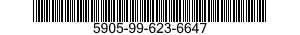 5905-99-623-6647 THERMISTOR 5905996236647 996236647