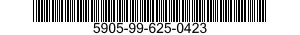 5905-99-625-0423 RESISTOR,VARIABLE,WIRE WOUND,NONPRECISION 5905996250423 996250423