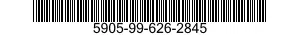 5905-99-626-2845 RESISTOR,VARIABLE 5905996262845 996262845