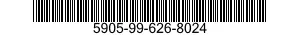 5905-99-626-8024 RESISTOR,VARIABLE,NONWIRE WOUND,NONPRECISION 5905996268024 996268024