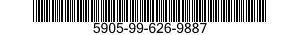 5905-99-626-9887 RESISTOR,VARIABLE,WIRE WOUND,NONPRECISION 5905996269887 996269887