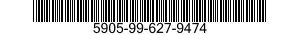 5905-99-627-9474 RESISTOR,VARIABLE,NONWIRE WOUND,NONPRECISION 5905996279474 996279474