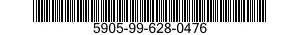 5905-99-628-0476 RESISTOR,VARIABLE 5905996280476 996280476