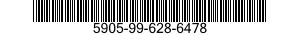 5905-99-628-6478 RESISTOR 5905996286478 996286478