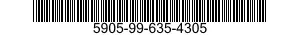 5905-99-635-4305 RESISTOR,VARIABLE,NONWIRE WOUND,NONPRECISION 5905996354305 996354305